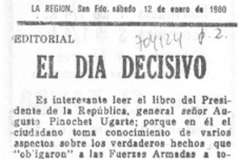 El día decisivo