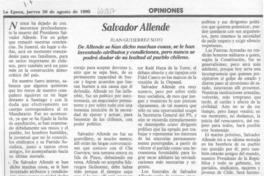 Salvador Allende