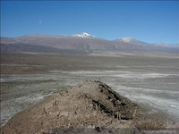 Pucara de Topaín, Río Salado