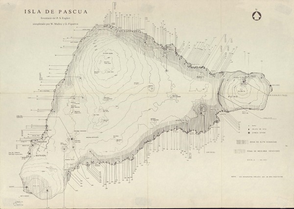 Isla de Pascua inventario de P. S. Englert