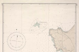 Bahía y puerto de Quintero  [material cartográfico] por el Instituto Hidrográfico de la Armada de Chile.