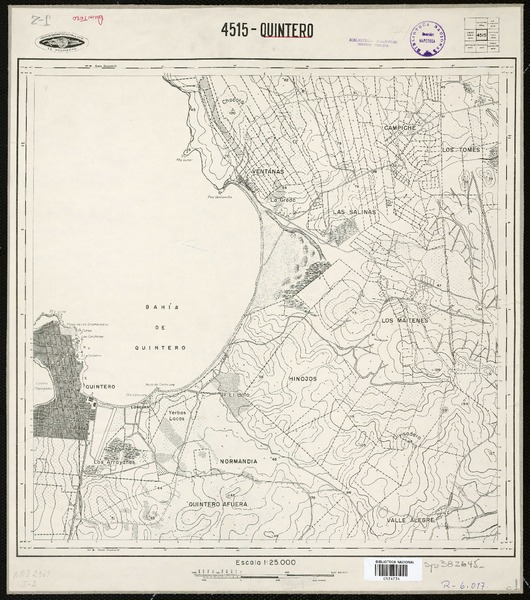 Quintero 4515 [material cartográfico] : Instituto Geográfico Militar de Chile.