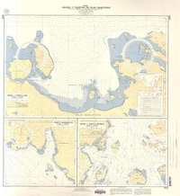Chile, bahías y puertos en Islas Guaitecas
