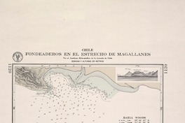 Fondeaderos en el Estrecho de Magallanes