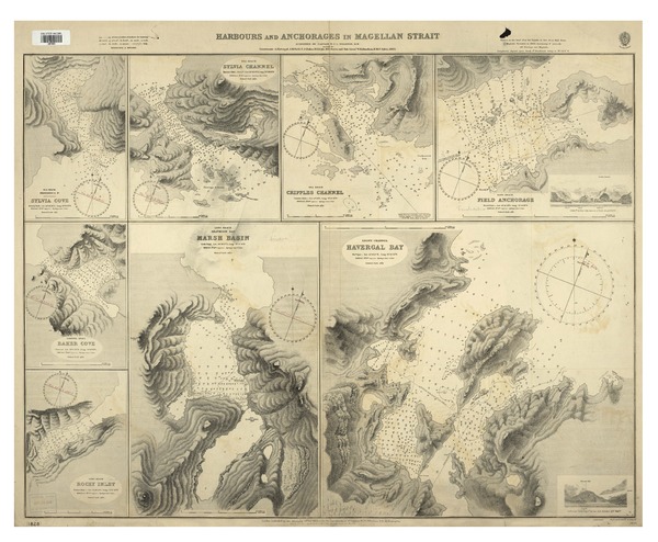 Harvours and Anchorages in Magellan Strait