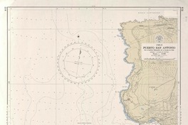 Puerto San Antonio  [material cartográfico] por el Instituto Hidrográfico de la Armada de Chile.