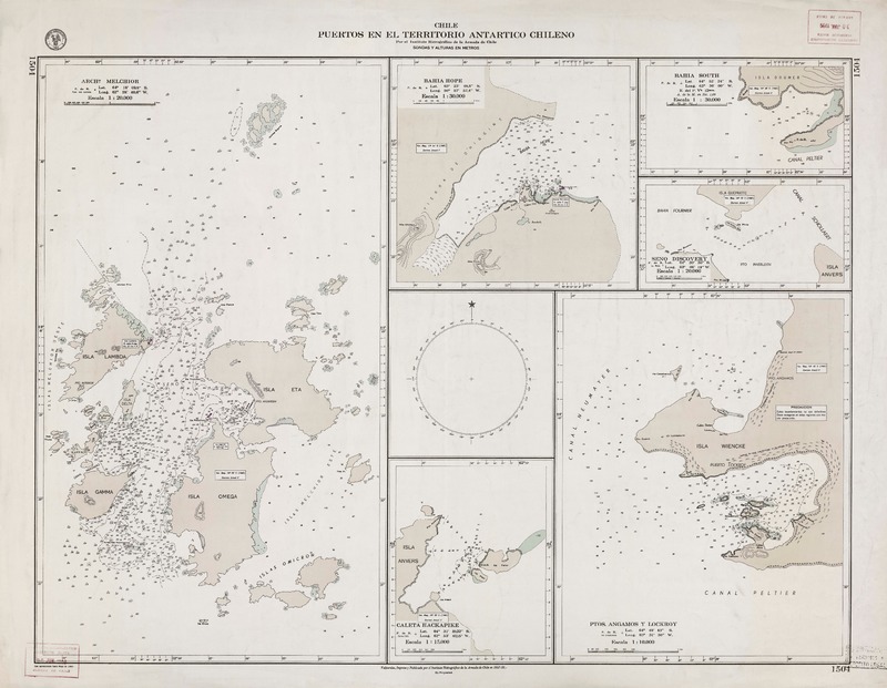 Puertos en el territorio antártico chileno