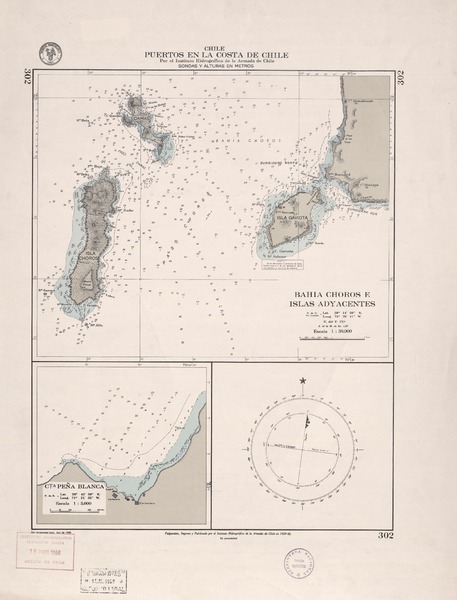 Puertos en la costa de Chile