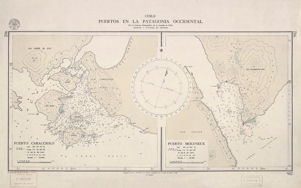 Puertos en la Patagonia Occidental
