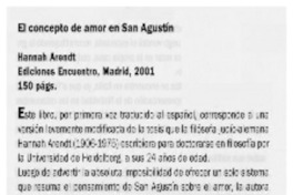 El concepto de amor en San Agustín