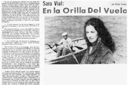 En la orilla del vuelo