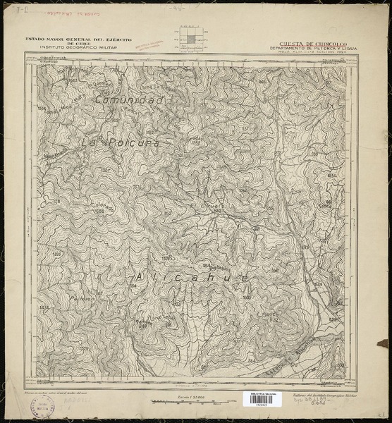 Cuesta Chincolco Departamento de Petorca y Ligua