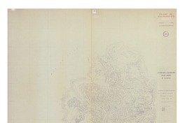 Plano de Valparaíso estudios para el plan regulador urbano comunal de Valparaíso : levantamiento aerofotogametrico de la ciudad de Valparaíso y localidades de Placilla y Laguna Verde