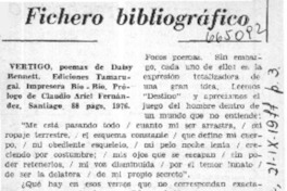 Vértigo  [artículo] Carlos R. Ibacache I.