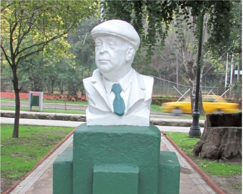 Imagen del monumento Pablo Neruda