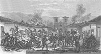 Combate de Rancagua, octubre de 1814 . Combate de Rancagua, octubre de 1814 .