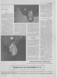 A la memoria de un amigo, homenaje a Julio Barrenechea A la memoria de un amigo, homenaje a Julio Barrenechea