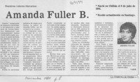 Amanda Fuller B. Amanda Fuller B.