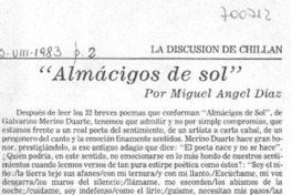 Almácigos de sol Almácigos de sol