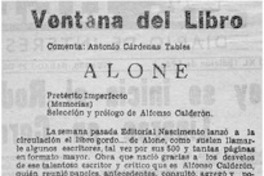 Alone Alone