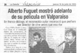 Alberto Fuguet mostró adelanto de su película en Valparaíso Alberto Fuguet mostró adelanto de su película en Valparaíso