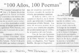 100 años, 100 poemas 100 años, 100 poemas