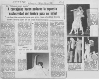 A carcajadas hacen pedazos la supuesta exclusividad del hombre para ser infiel A carcajadas hacen pedazos la supuesta exclusividad del hombre para ser infiel