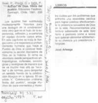 Acción de Dios, fiesta del pueblo Acción de Dios, fiesta del pueblo