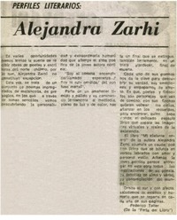 Alejandra Zarhi Alejandra Zarhi