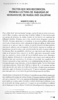 Frutos que nos reconocen Frutos que nos reconocen