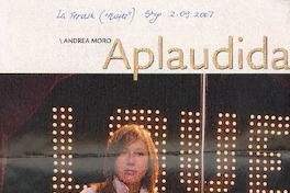 Aplaudida por la crítica naoyorkina (entrevista) Aplaudida por la crítica naoyorkina (entrevista)