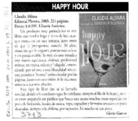 Happy hour Happy hour