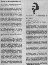 A ojo de Ariel Fernández A ojo de Ariel Fernández
