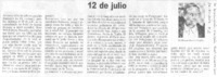 12 de julio 12 de julio