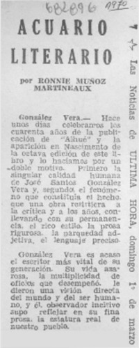 Acuario literario Acuario literario