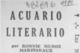 Acuario literario Acuario literario