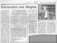 Encuentro con Alegría Encuentro con Alegría