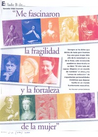 "Me fascinaron la fragilidad y la fortaleza de la mujer" (entrevista) "Me fascinaron la fragilidad y la fortaleza de la mujer" (entrevista)