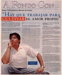 Hay que trabajar para cultivar el amor propio Hay que trabajar para cultivar el amor propio