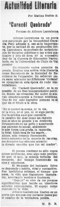 A cincuenta años de Valentín Leterlier A cincuenta años de Valentín Leterlier