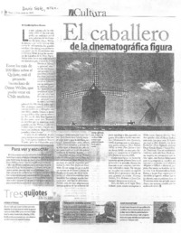 El Caballero de la cinematográfica figura El Caballero de la cinematográfica figura