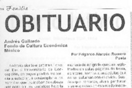 Obituario Obituario