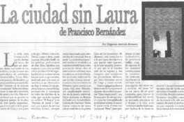 La ciudad sin Laura La ciudad sin Laura