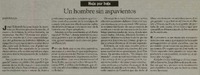 Un Hombre sin aspavientos Un Hombre sin aspavientos