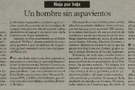 Un Hombre sin aspavientos Un Hombre sin aspavientos