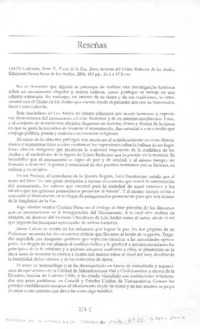 Reseñas. Reseñas.