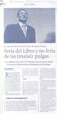Feria del libro y no feria de las (malas) pulgas Feria del libro y no feria de las (malas) pulgas