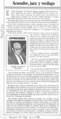 Acusador, juez y verdugo Acusador, juez y verdugo