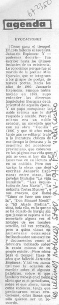 Evocaciones Evocaciones