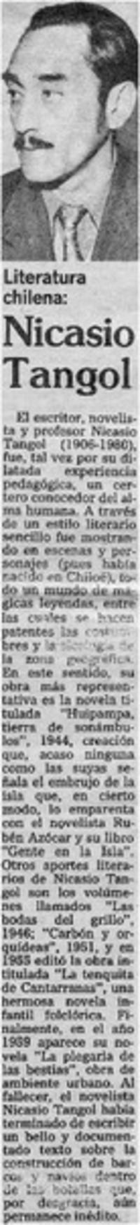Nicasio Tangol Nicasio Tangol